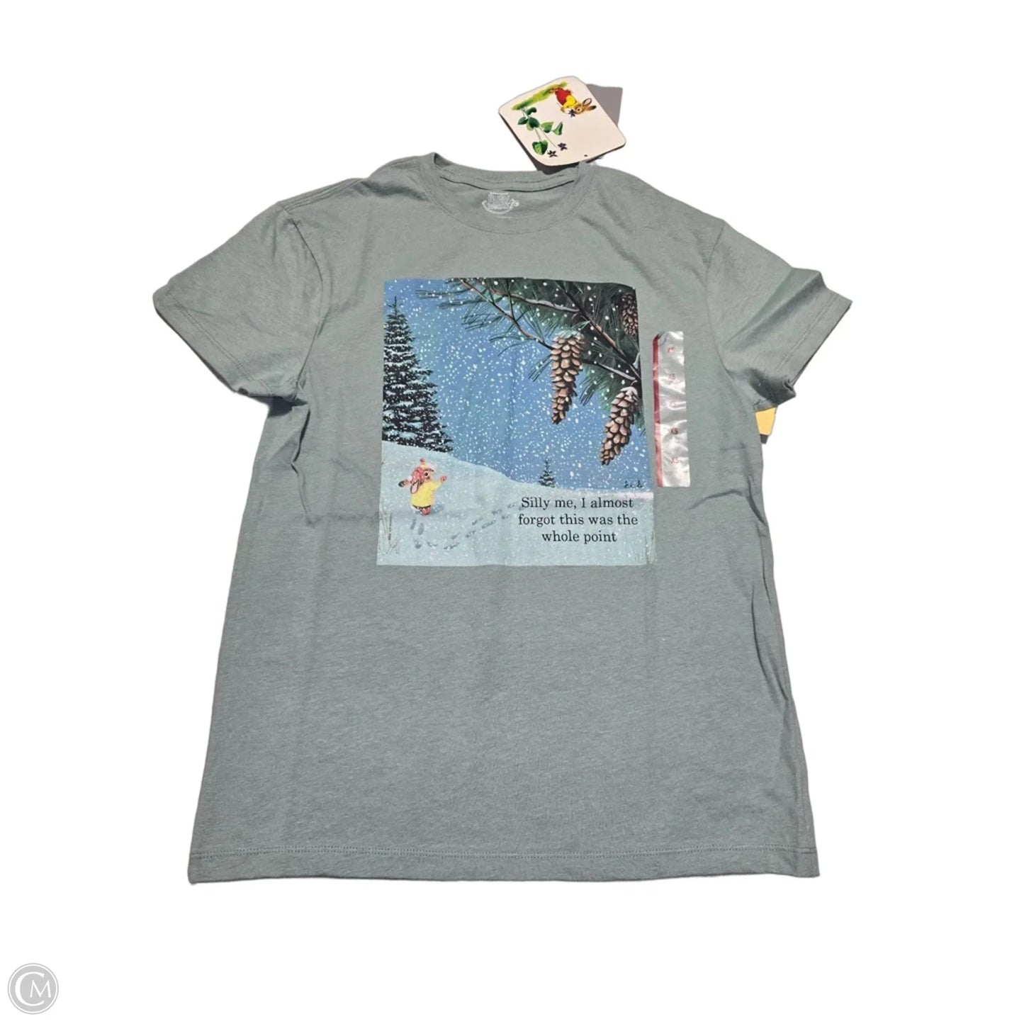 Top Short Sleeve By Cmc In Green, Size: Xs