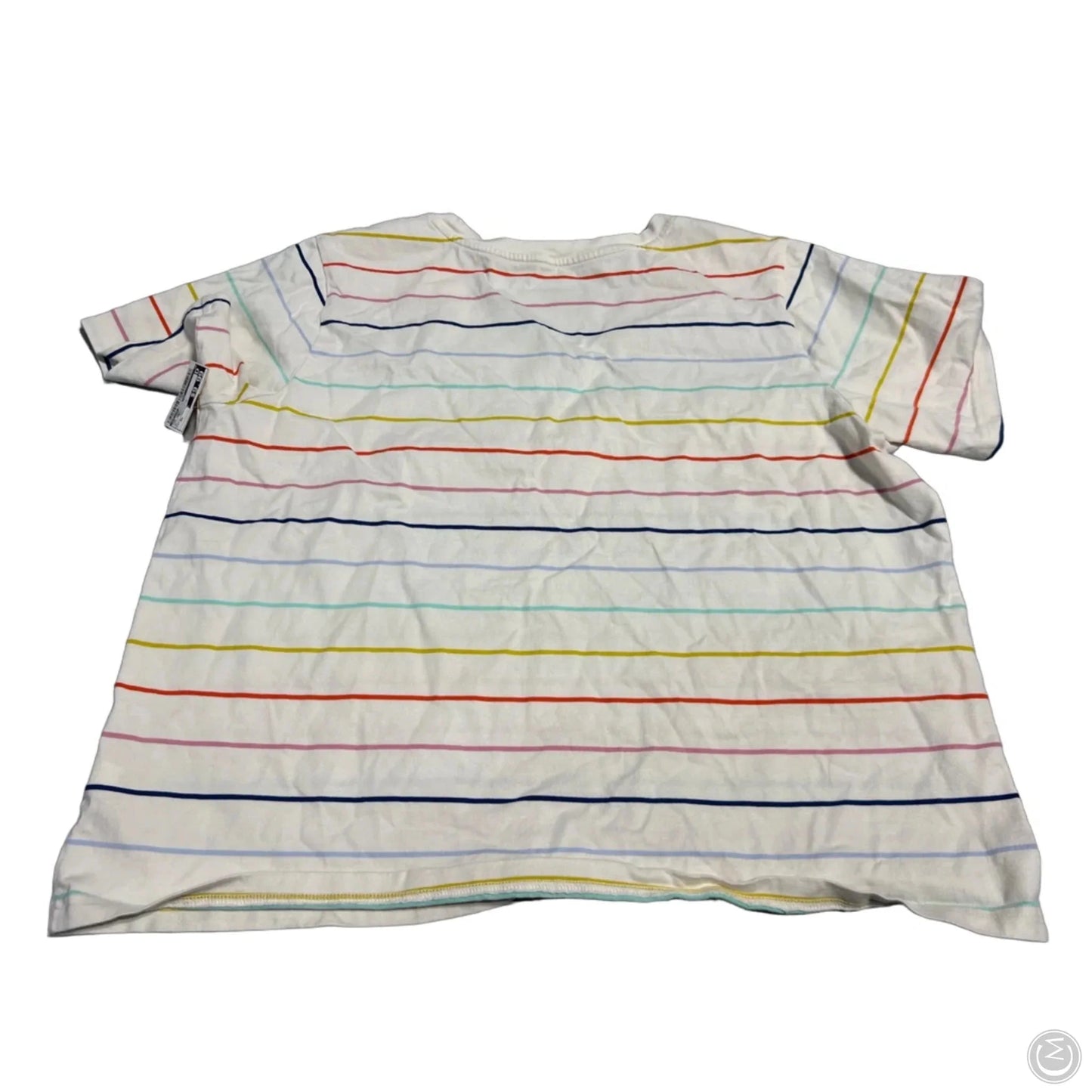 Top Short Sleeve By Duluth Trading In Striped Pattern, Size: Xl