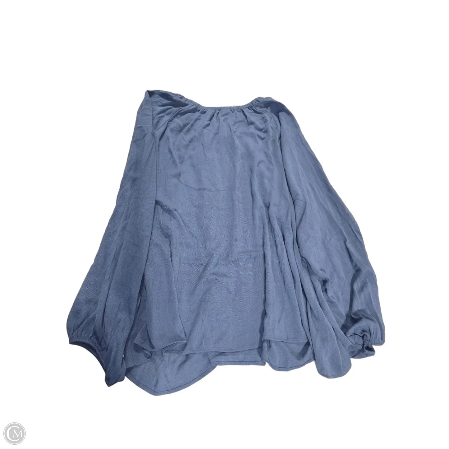 Top Long Sleeve By Torrid In Blue, Size: 3x