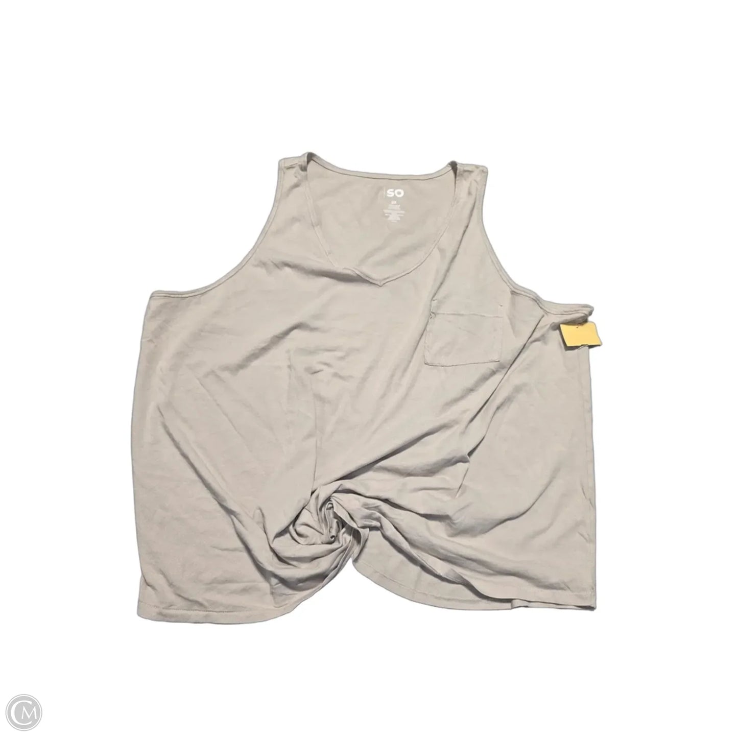 Tank Top By So In Tan, Size: 3x