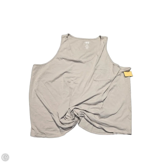 Tank Top By So In Tan, Size: 3x