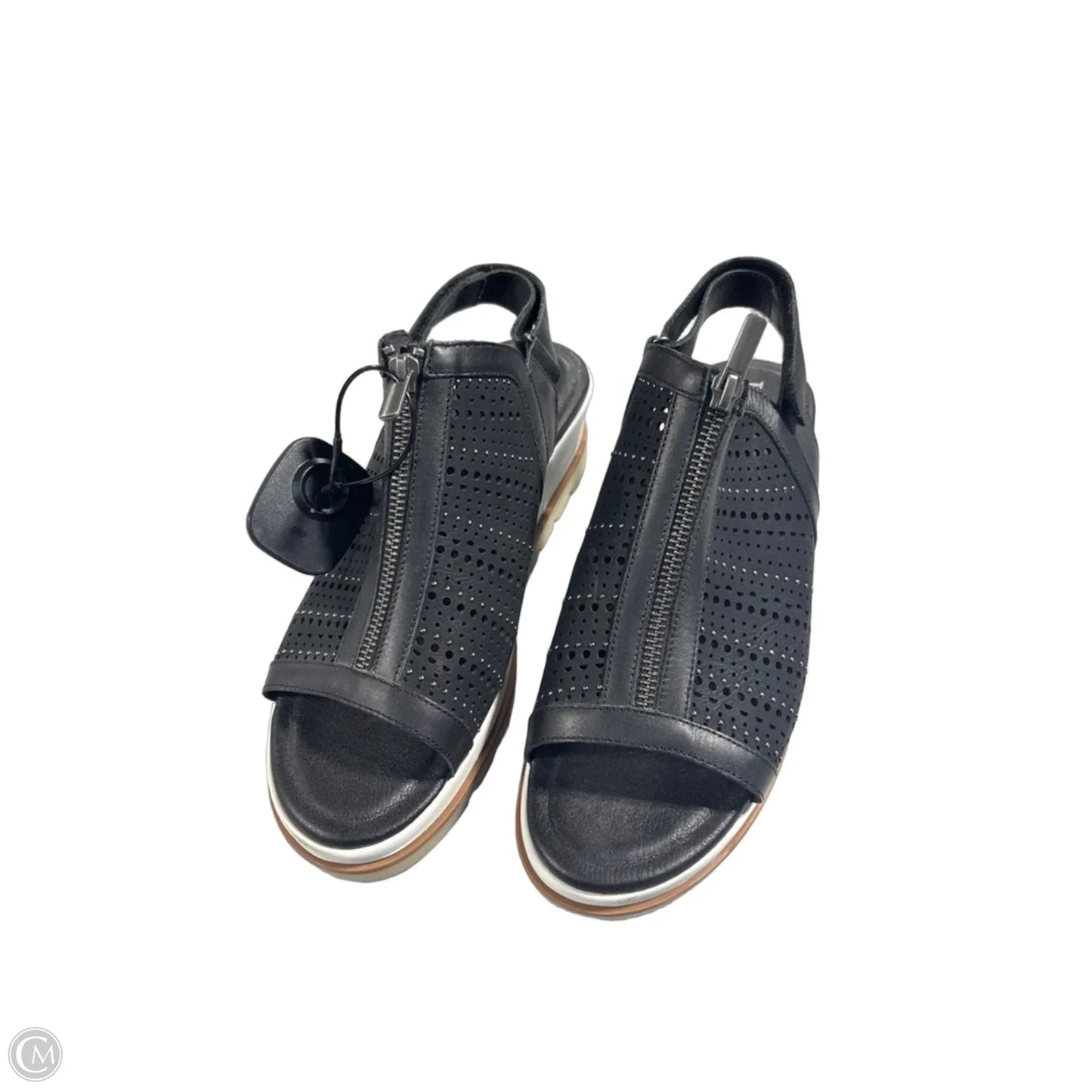 Sandals Flats By Jambu In Black, Size: 10