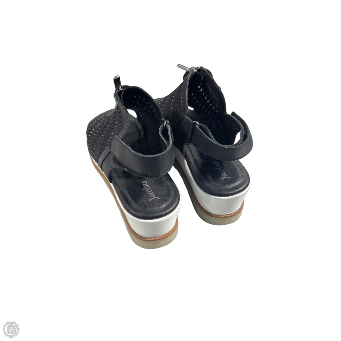 Sandals Flats By Jambu In Black, Size: 10