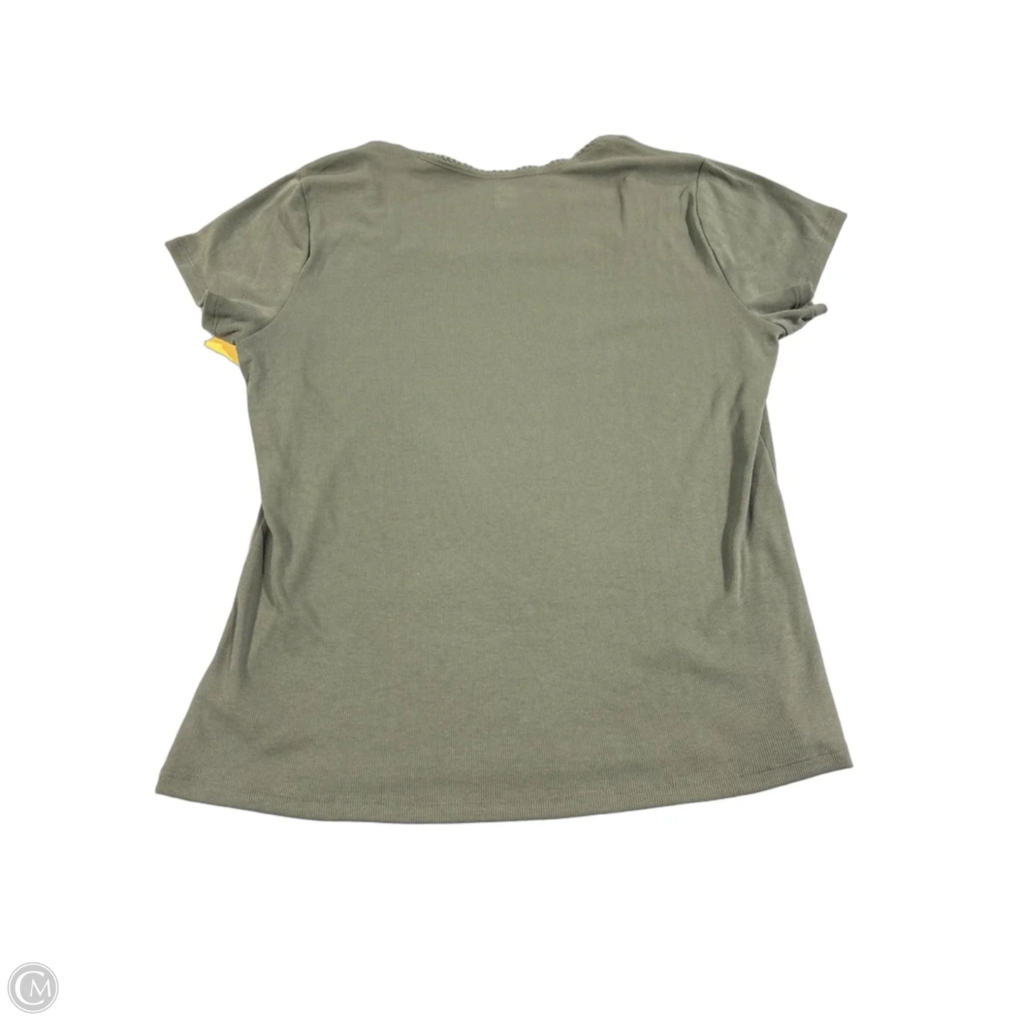 Top Short Sleeve By Gap In Green, Size: Xxl