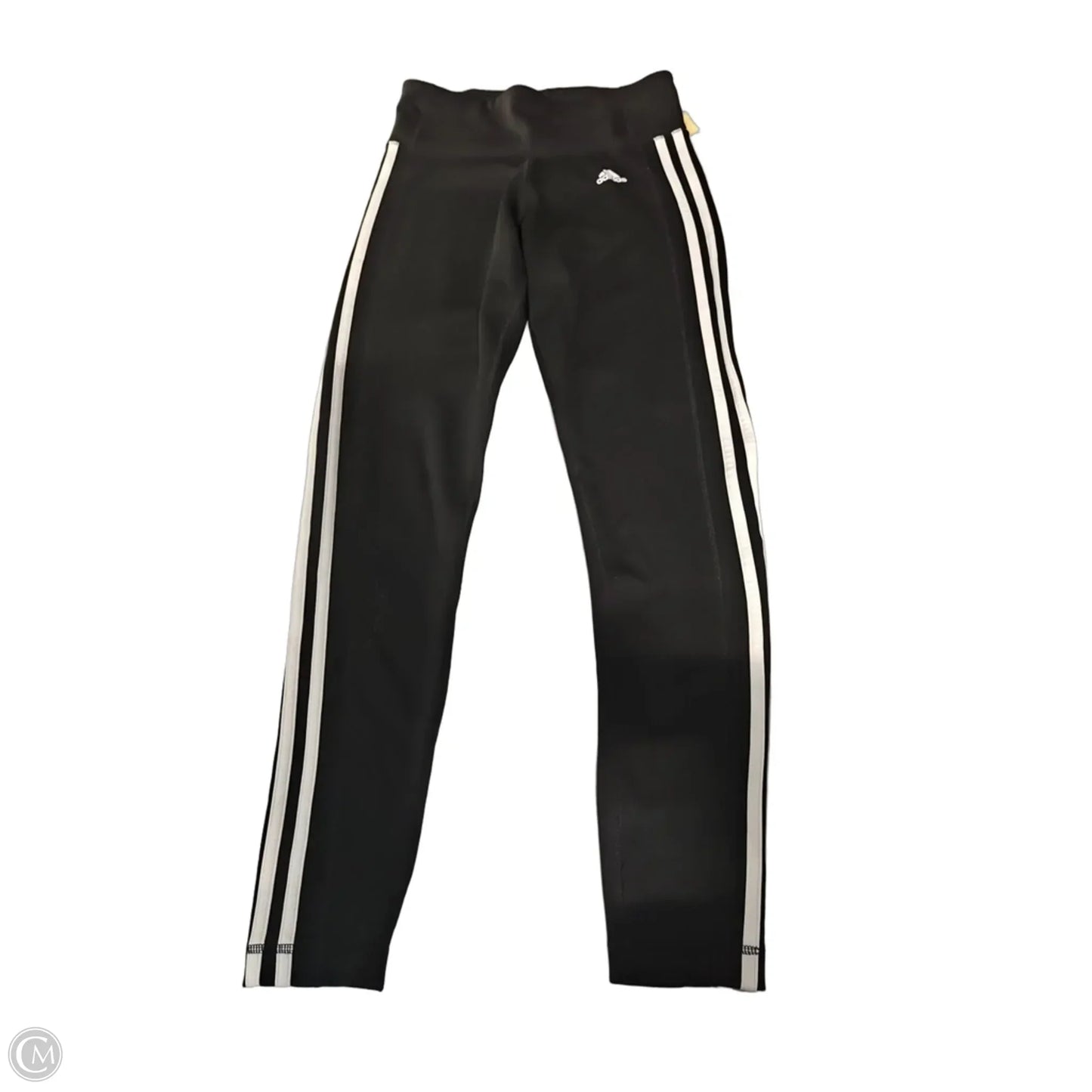 Athletic Leggings By Adidas In Black, Size: M