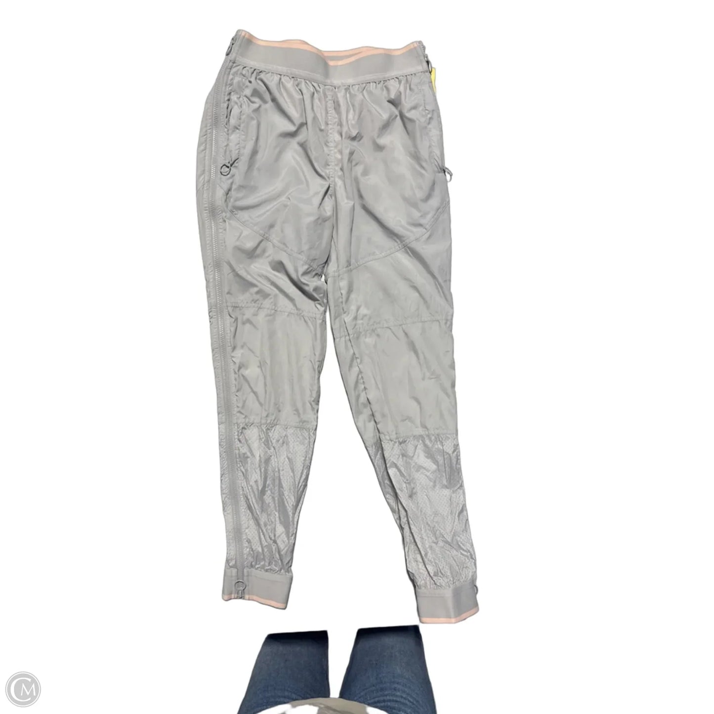 Athletic Pants By Adidas In Grey, Size: Xs
