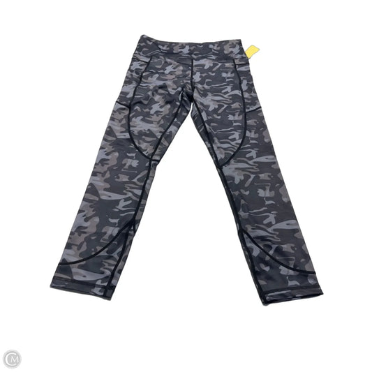 Athletic Leggings By Zyia In Camouflage Print, Size: M