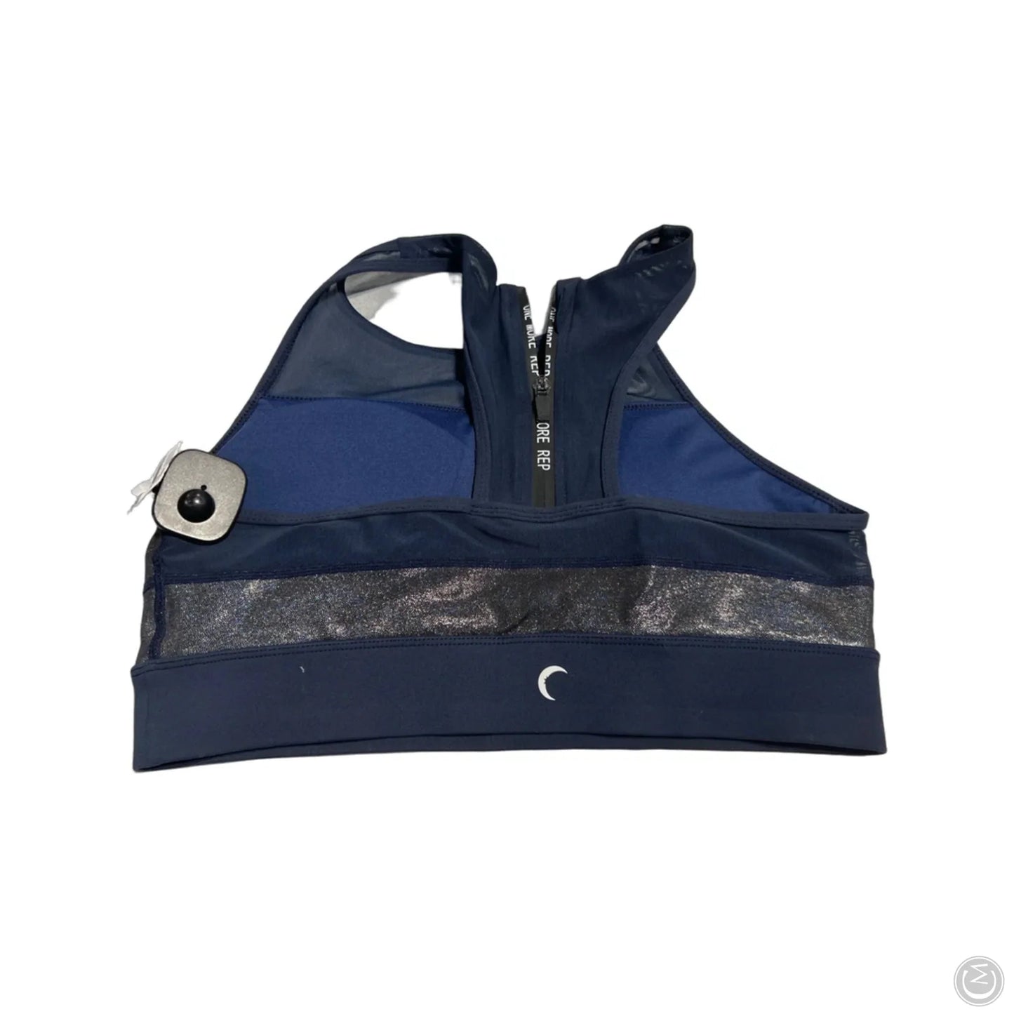 Athletic Bra By Zyia In Navy, Size: L
