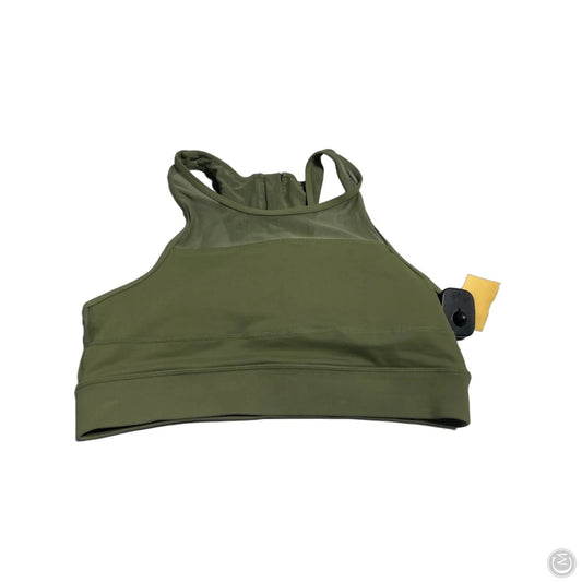 Athletic Bra By Zyia In Green, Size: L