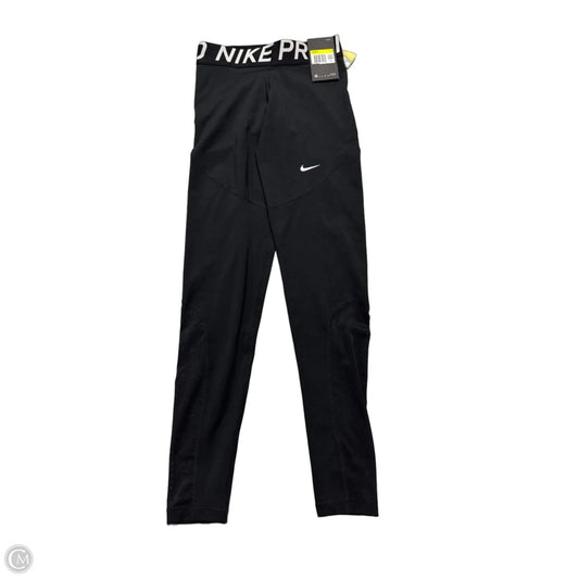 Athletic Leggings By Nike In Black, Size: S