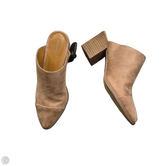 Shoes Heels Block By Report In Tan, Size: 8