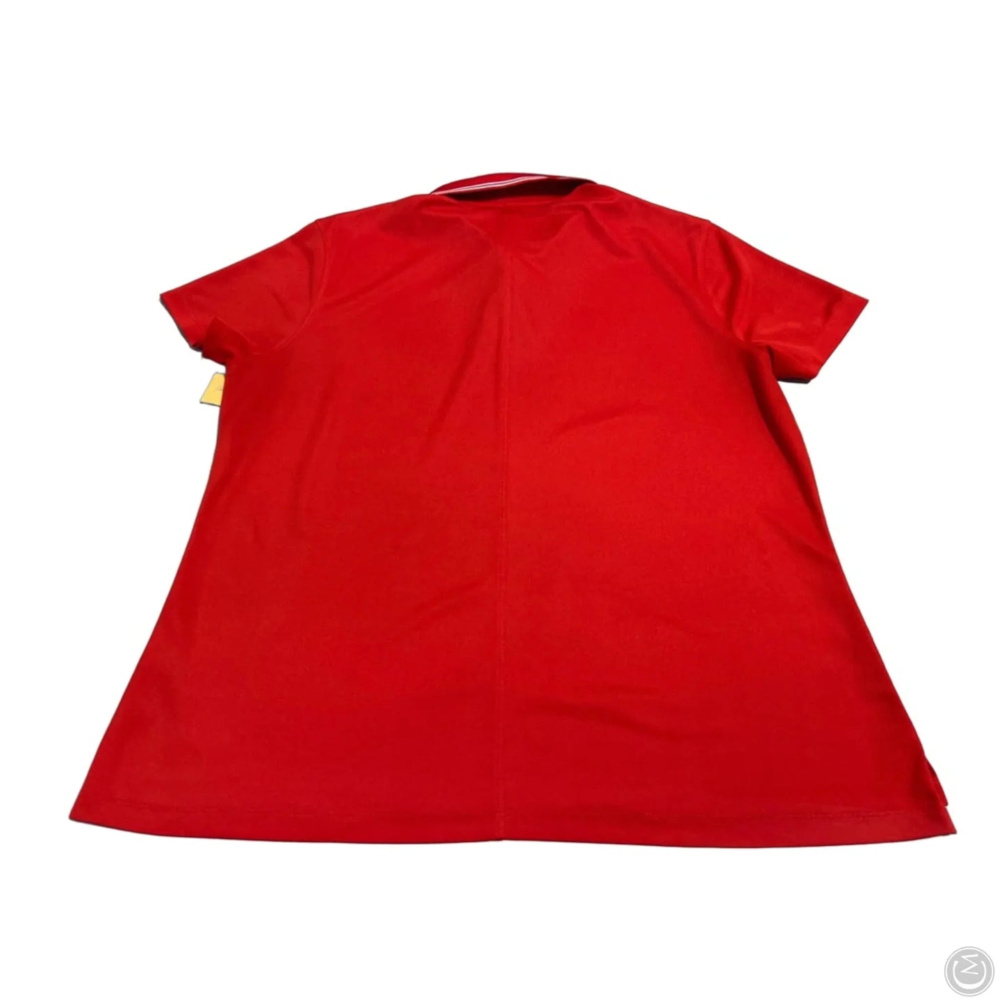 Athletic Top Short Sleeve By Nike In Red, Size: Xl