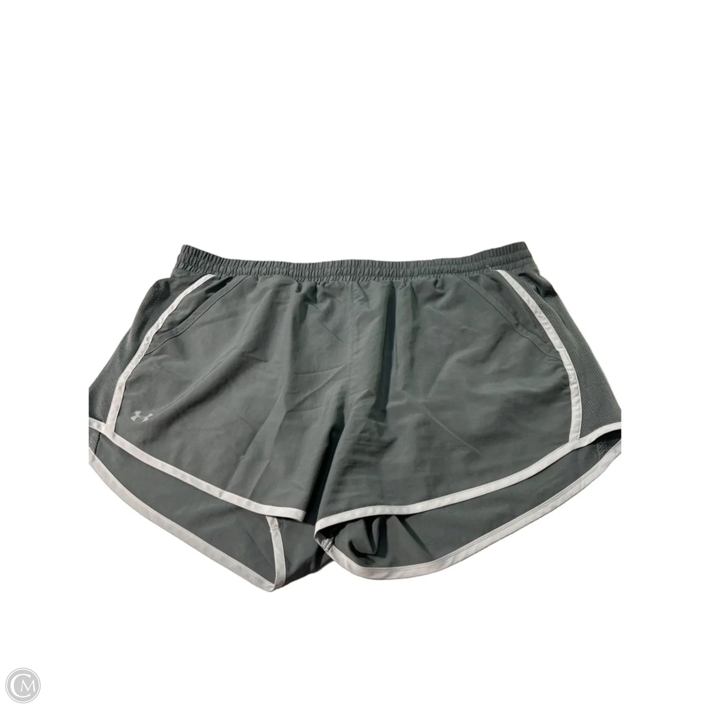 Athletic Shorts By Under Armour In Grey, Size: Xl