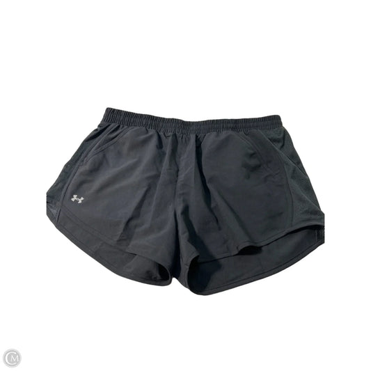 Athletic Shorts By Under Armour In Black, Size: L