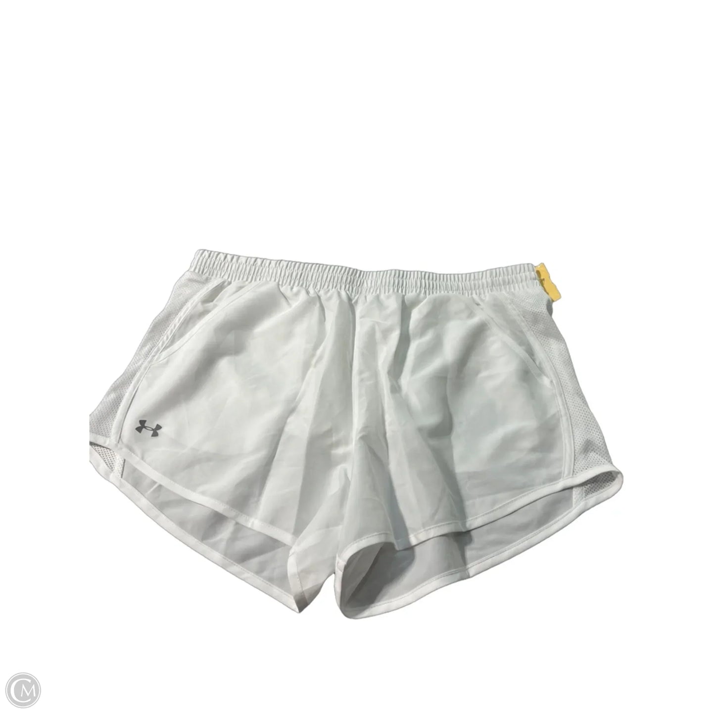 Athletic Shorts By Under Armour In White, Size: L