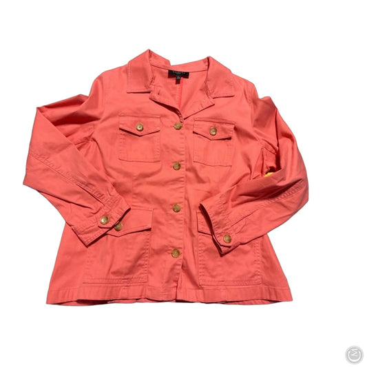 Jacket Other By Talbots In Pink, Size: Xlp
