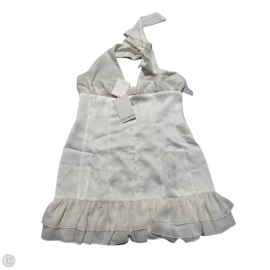 Dress Casual Short By Cmc In Cream, Size: M