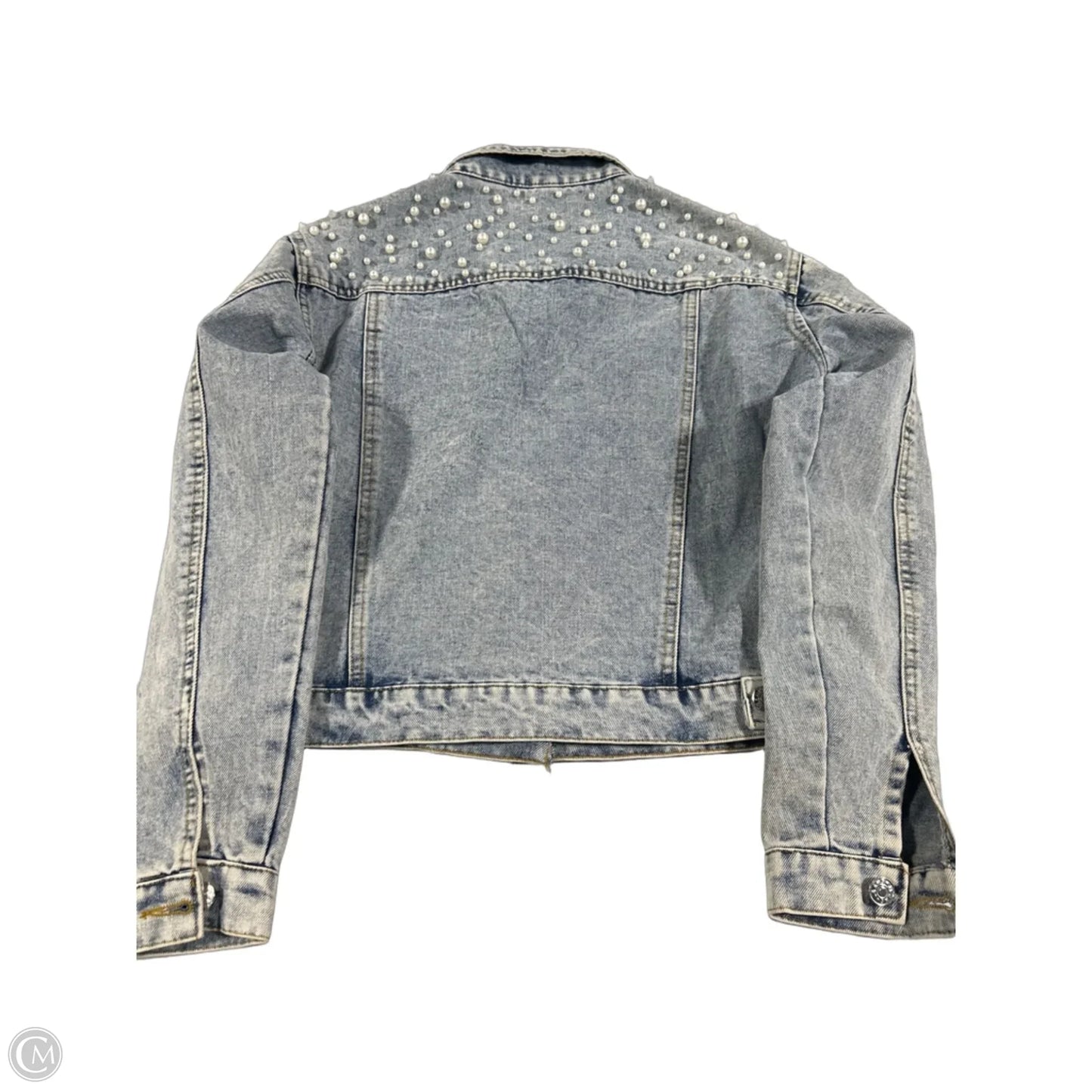 Jacket Denim By Cmc In Blue Denim, Size: M