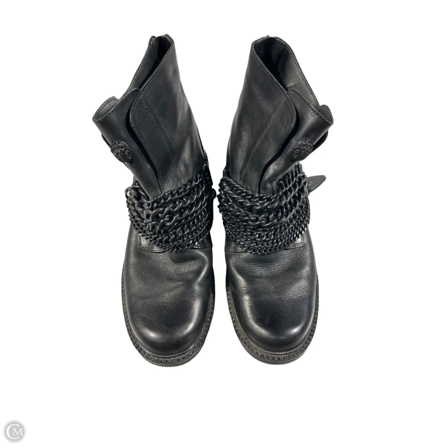 Boots Ankle Flats By Kurt Geiger London In Black, Size: 10.5