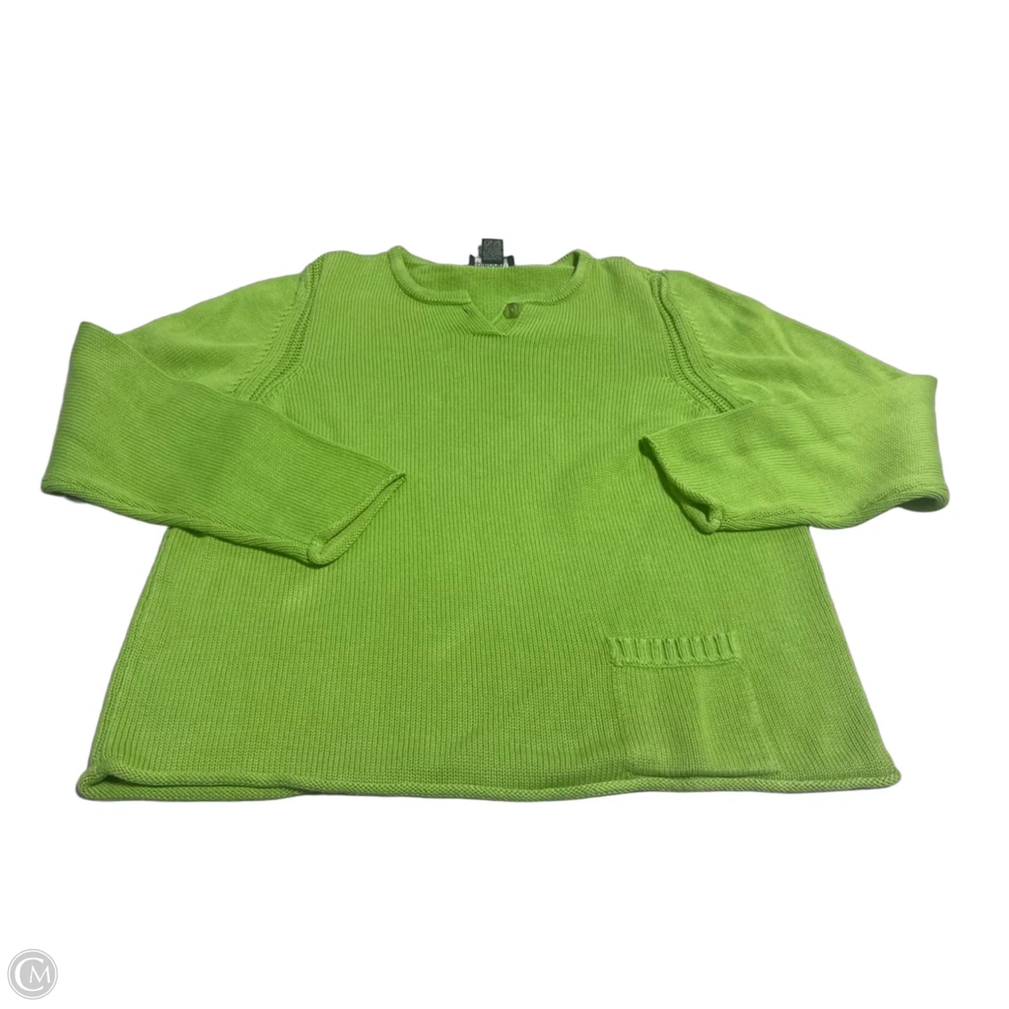 Sweater By Cmc In Green, Size: Xl