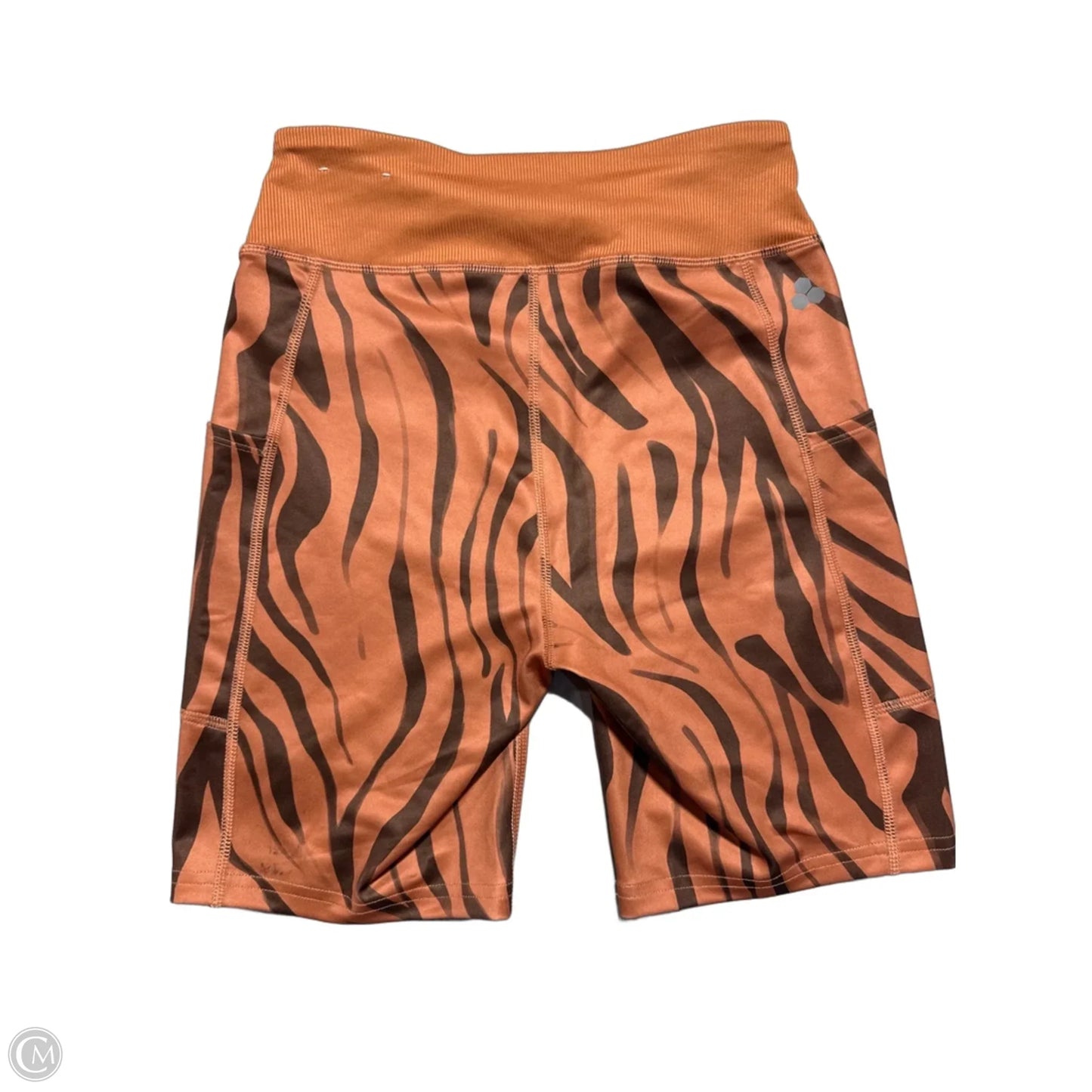 Athletic Shorts By Tek Gear In Orange, Size: S