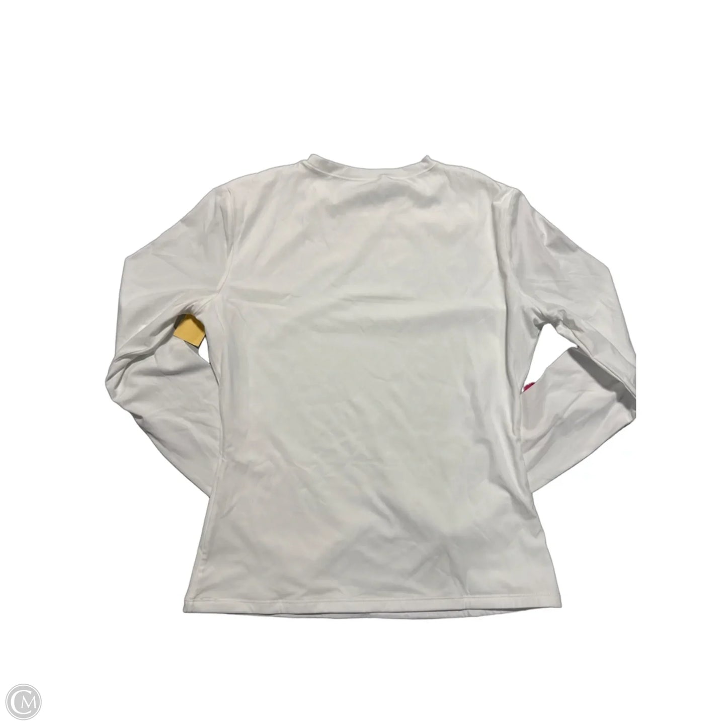 Top Long Sleeve By Cmc In White, Size: M