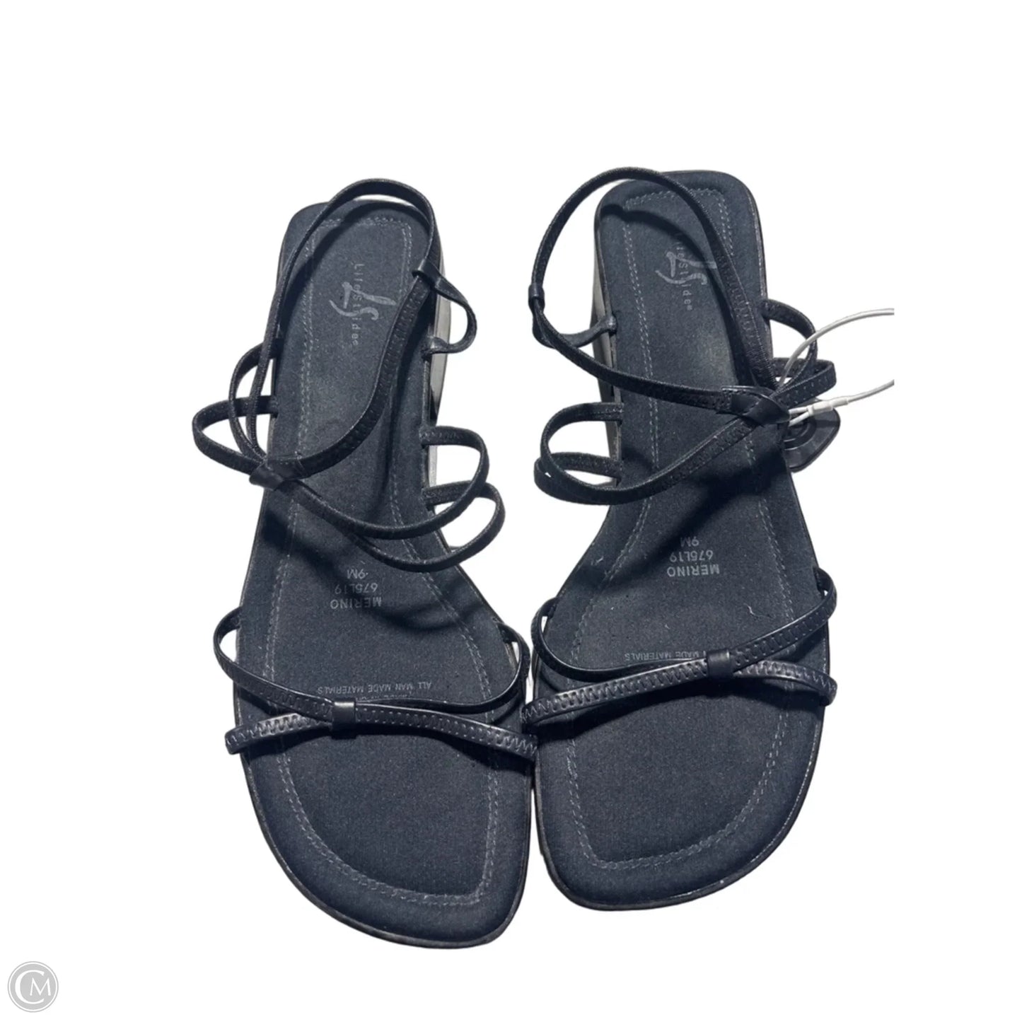 Sandals Flats By Life Stride In Navy, Size: 9