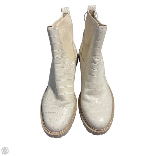 Boots Ankle Flats By Dolce Vita In Cream, Size: 9.5