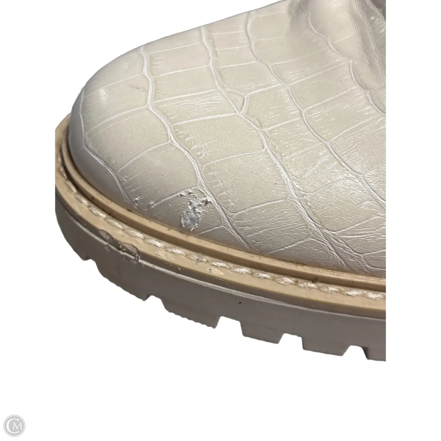 Boots Ankle Flats By Dolce Vita In Cream, Size: 9.5
