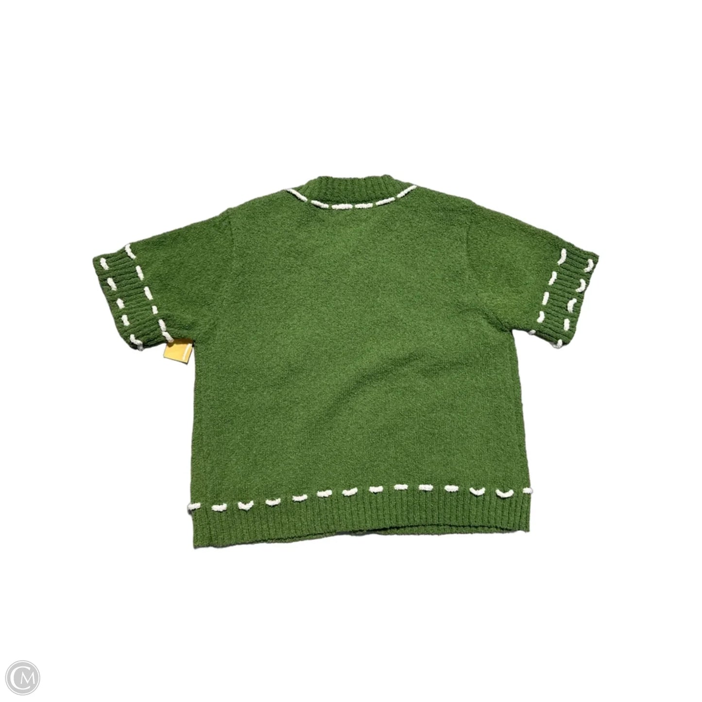 Top Short Sleeve By Vici In Green, Size: S
