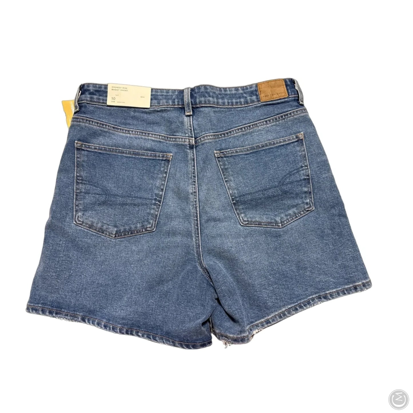 Shorts By American Eagle In Blue Denim, Size: 10