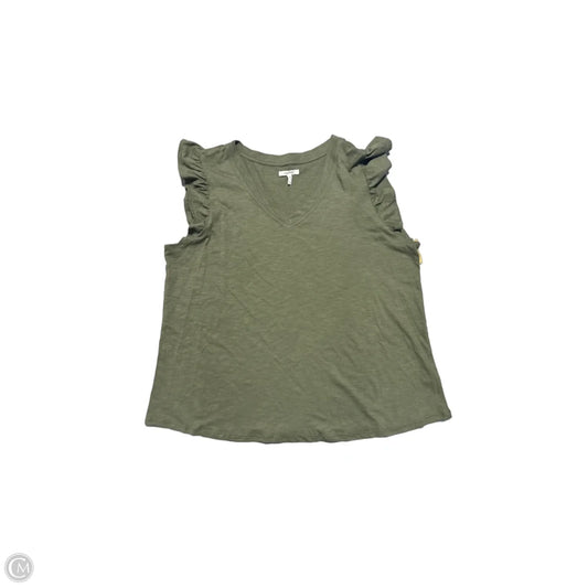 Top Short Sleeve Basic By Maurices In Green, Size: 1x