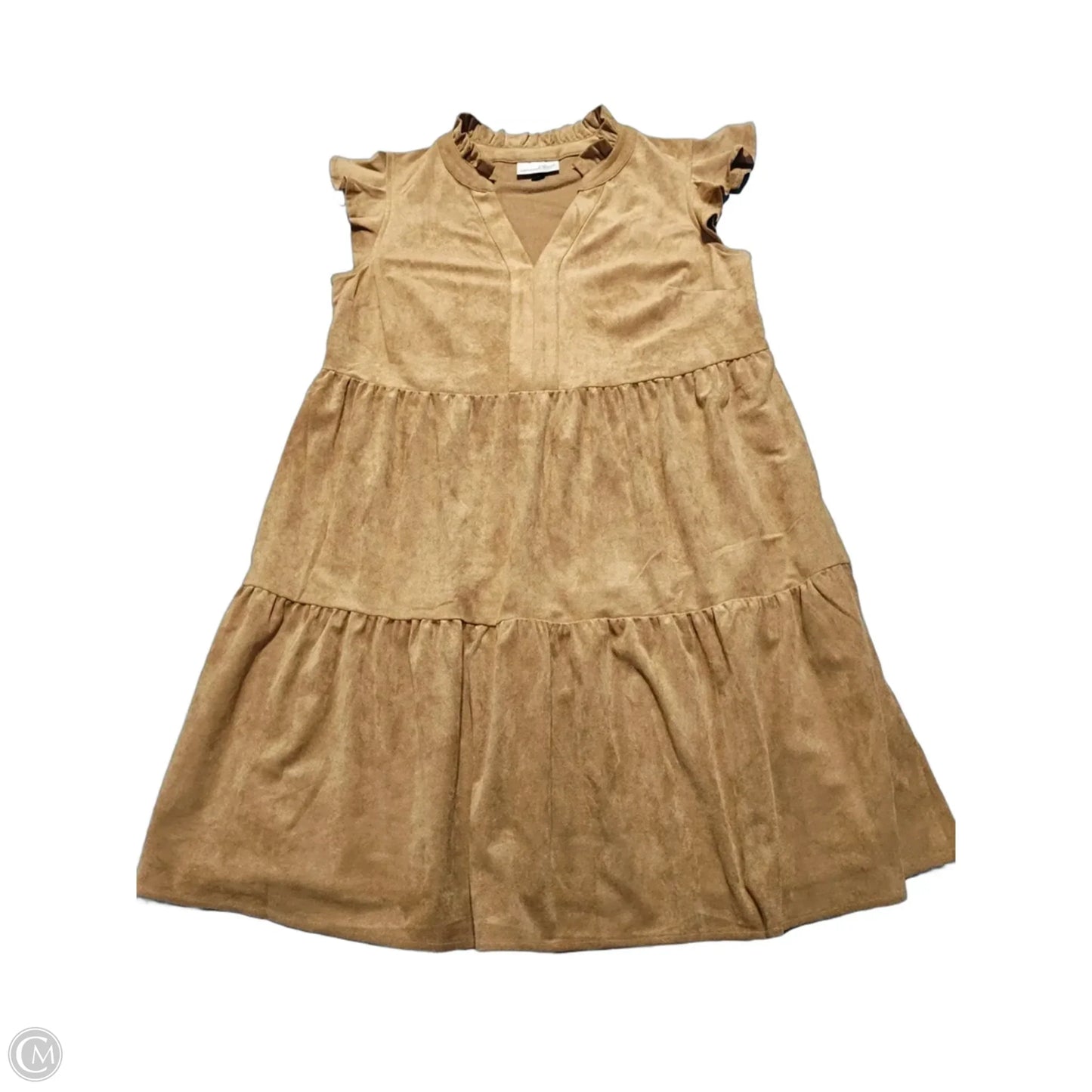Dress Casual Short By Universal Thread In Brown, Size: M