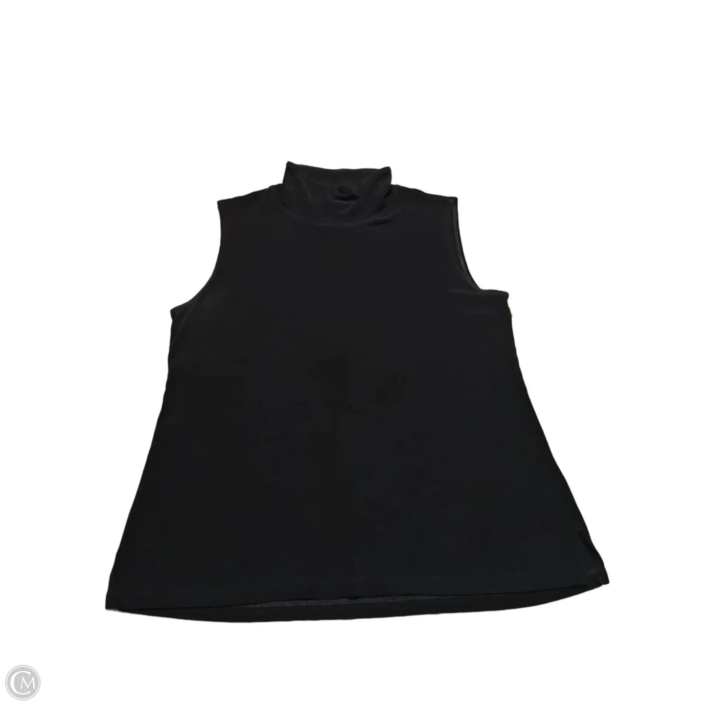 Tank Top By Chicos In Black, Size: M