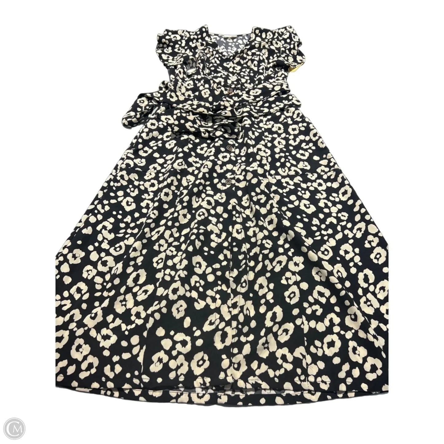 Dress Casual Maxi By Sienna Sky In Black & Tan, Size: S