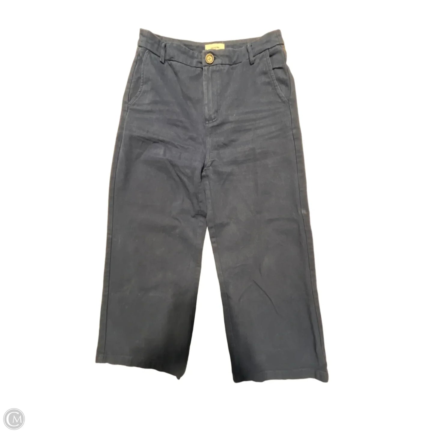Jeans Wide Leg By Cmc In Navy, Size: 8