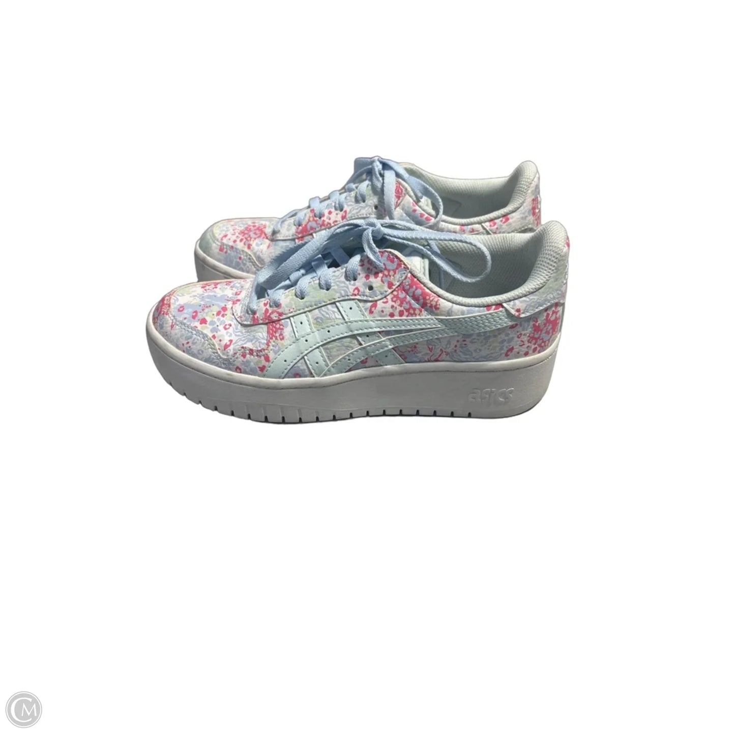 Shoes Sneakers By Asics In Geometric Pattern, Size: 8