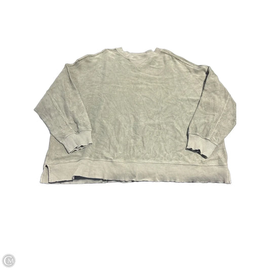 Sweatshirt Crewneck By Aerie In Green, Size: Xxl