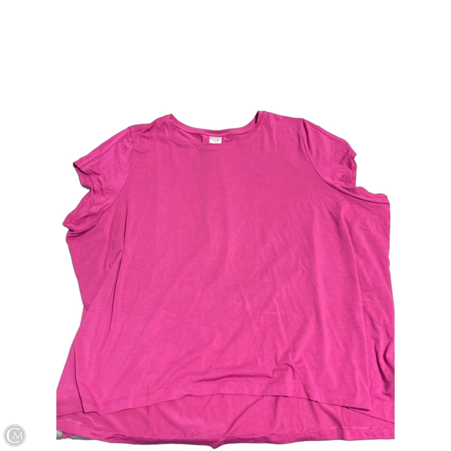 Top Short Sleeve Basic By Athleta In Pink, Size: 2x