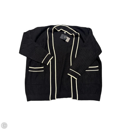 Cardigan By Adrianna Papell In Black, Size: M