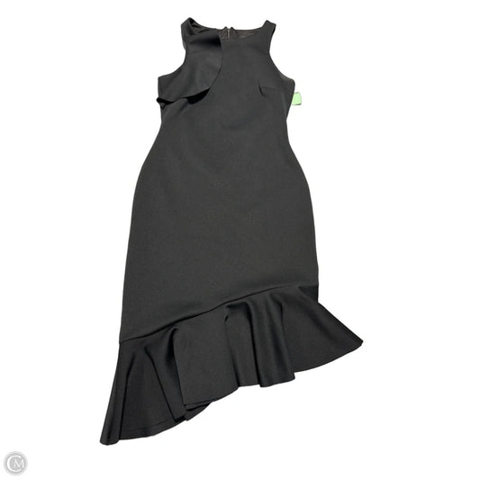 Dress Casual Midi By Banana Republic In Black, Size: Xs