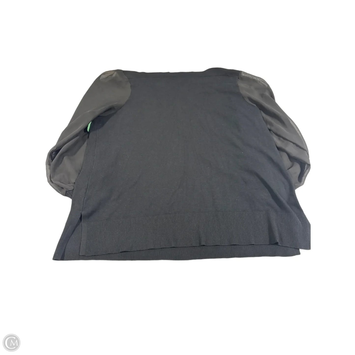 Top Long Sleeve By Cable And Gauge In Black, Size: 2x