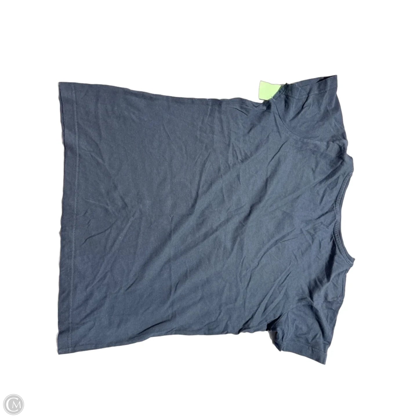 Top Short Sleeve Basic By Cmf In Blue, Size: M