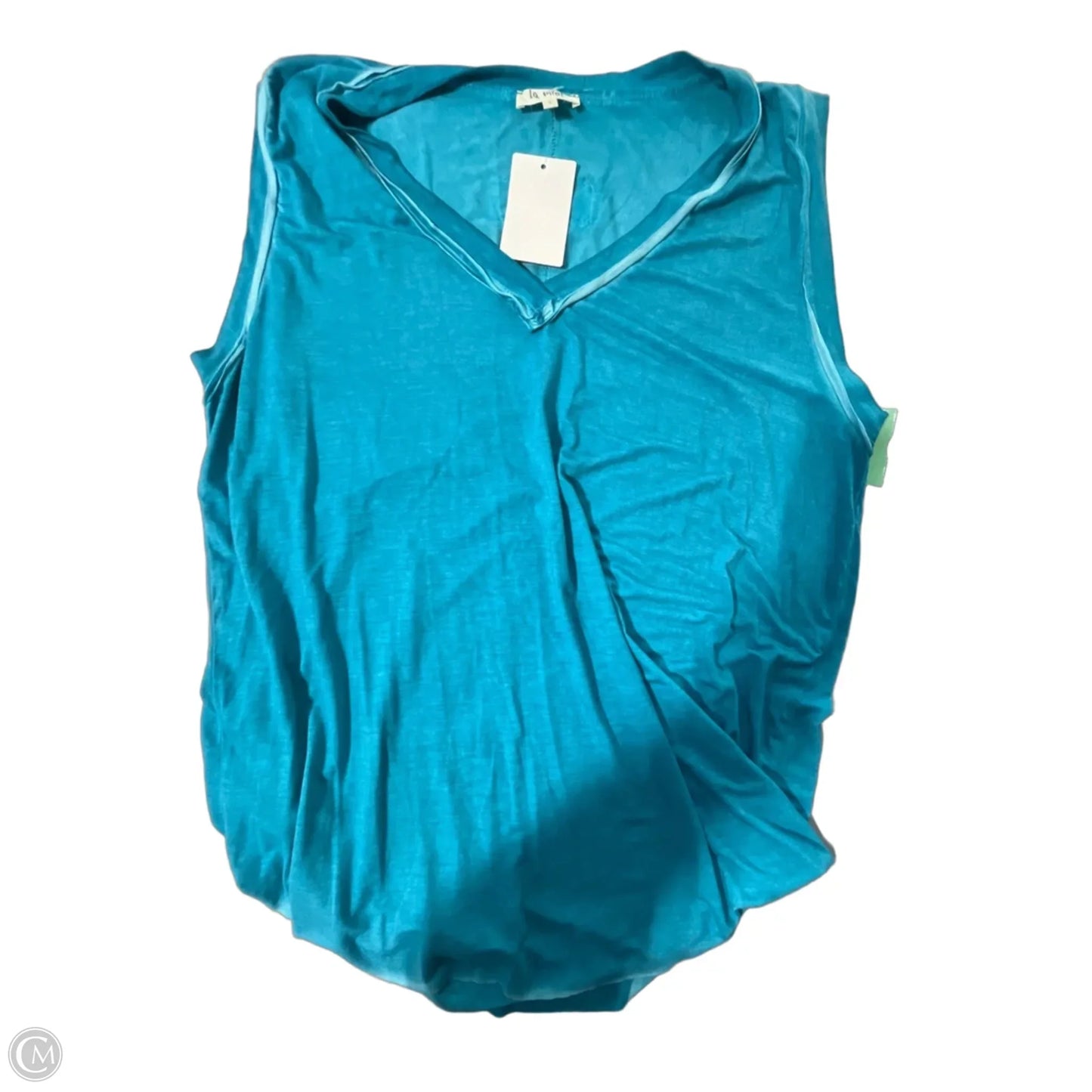 Top Sleeveless By La Miel In Blue, Size: L