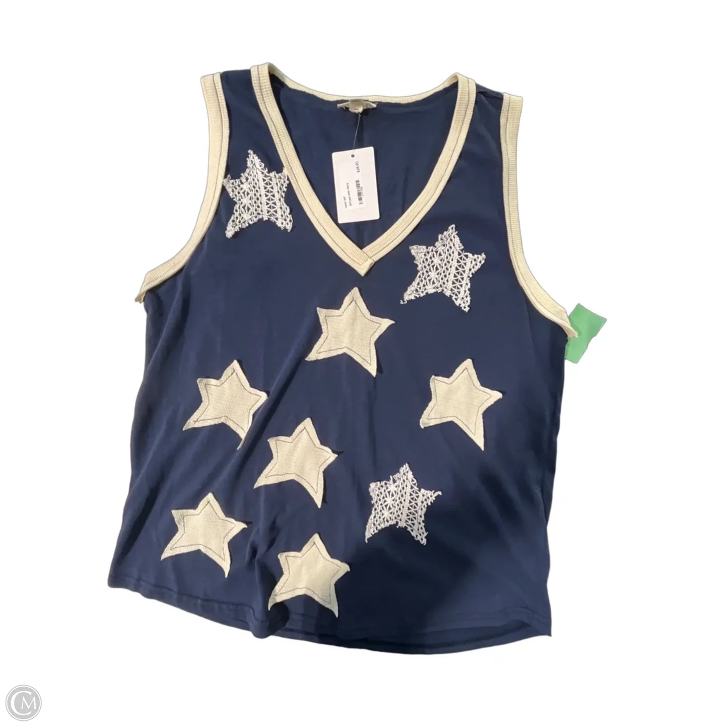 Tank Top By Pol In Navy, Size: M