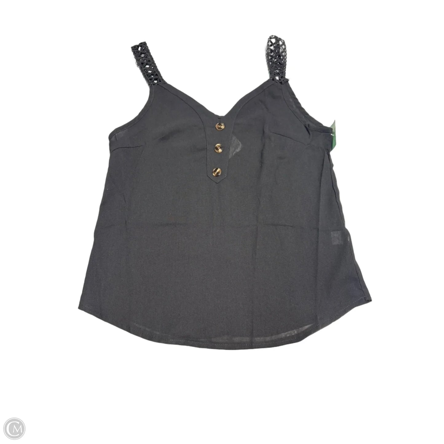 Tank Top By Miss Sparkling In Black, Size: S