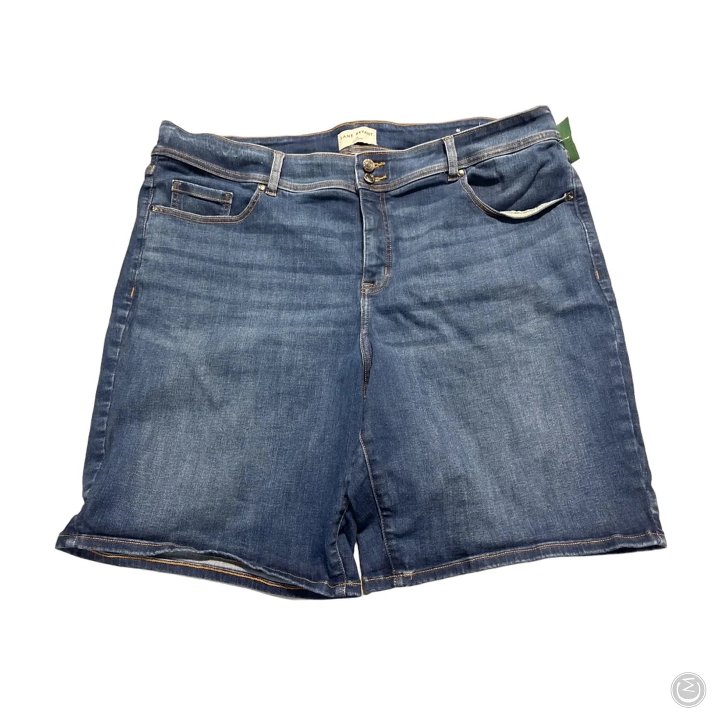 Shorts By Lane Bryant In Blue Denim, Size: 24
