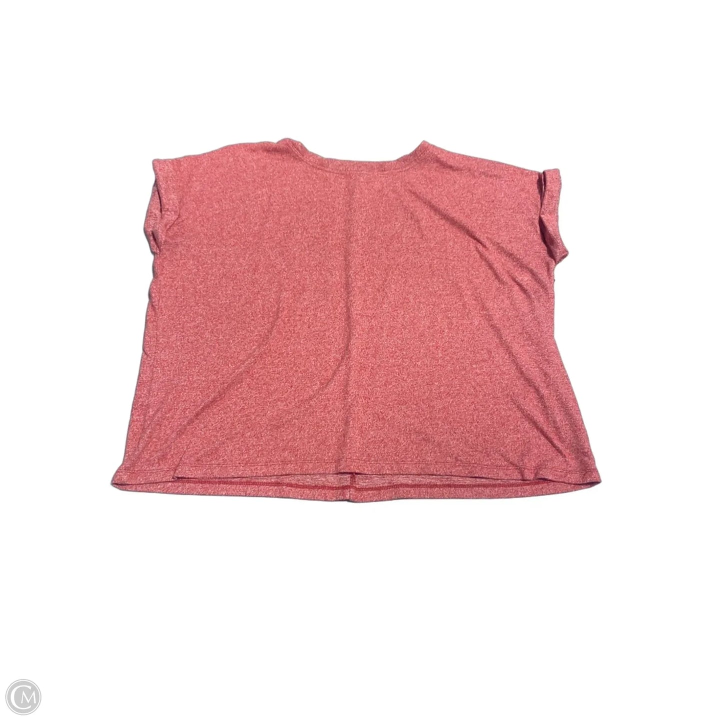 Top Short Sleeve Basic By Zenana In Red, Size: L