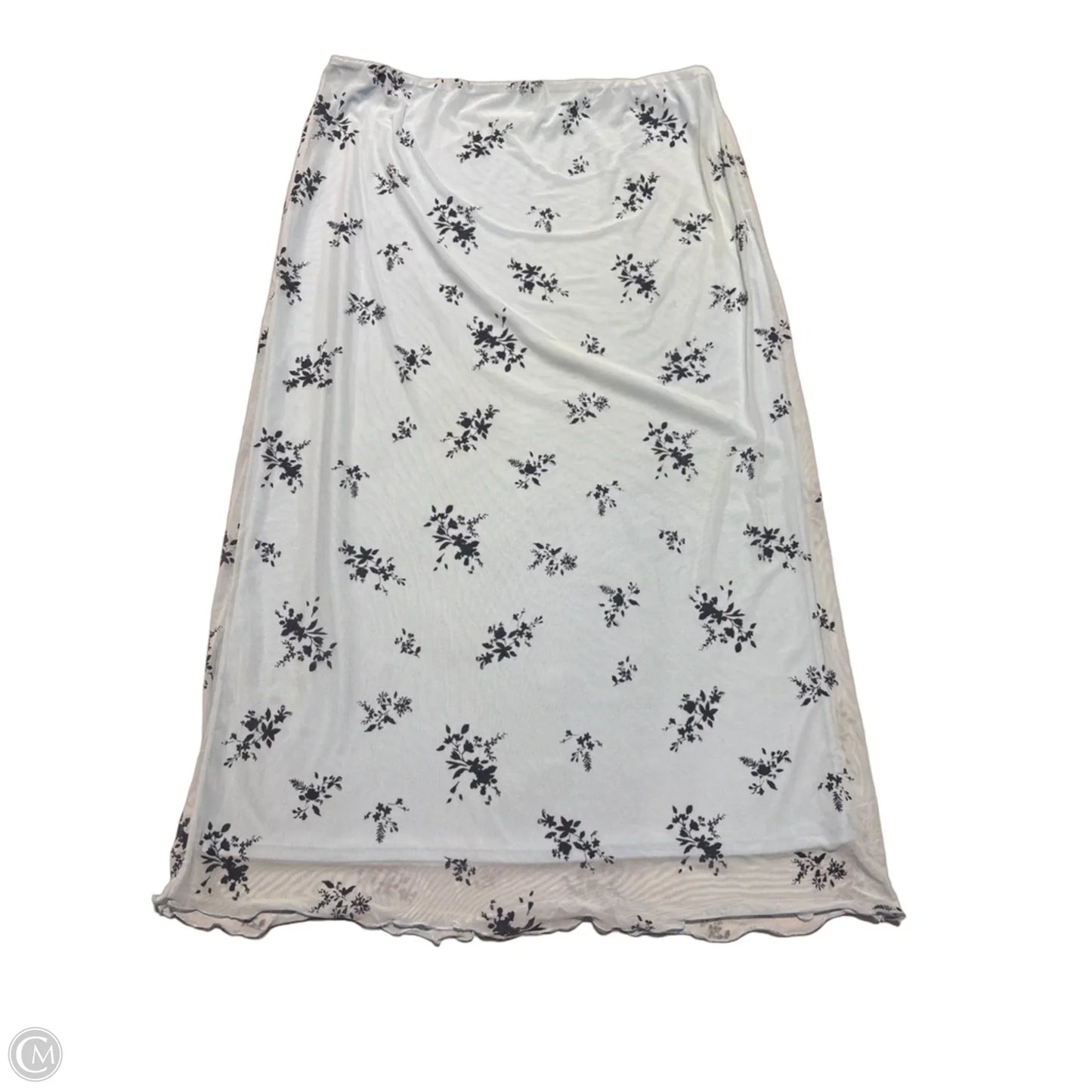 Skirt Maxi By No Boundaries In Blue, Size: Xxl