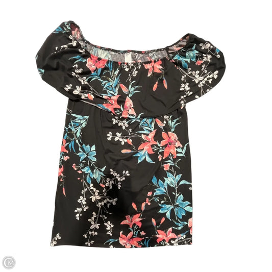 Dress Casual Midi By West Loop In Black & Pink, Size: Xl